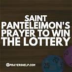 saint panteleimon prayer to win the lottery